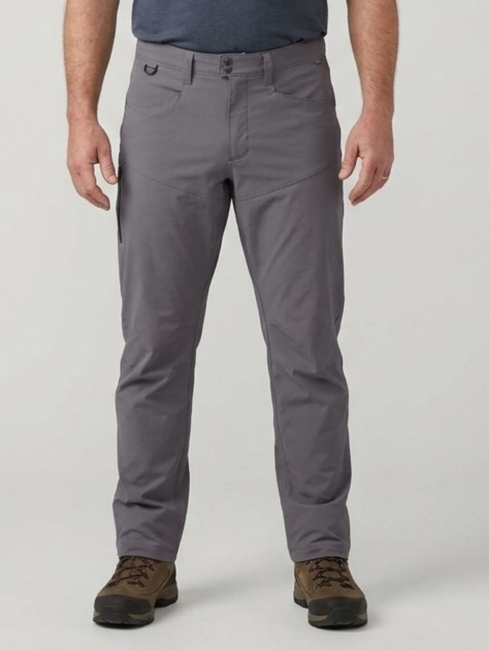 Alaskan Hardgear AKHG Free Rein Standard Fit Pants Mens 36x30 Gray Canvas Belted